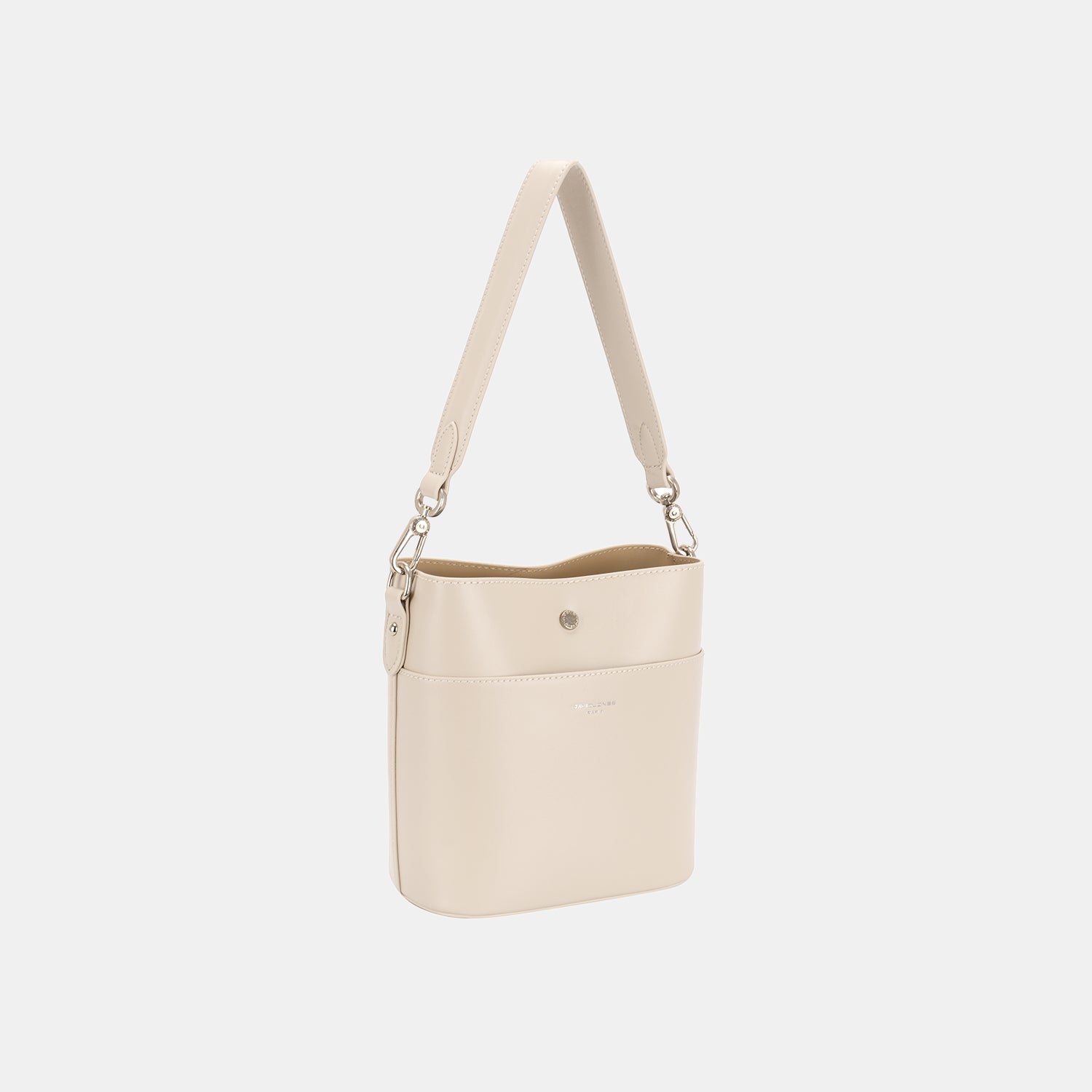 David Jones Vegan Leather Shoulder Bag - Multiple Carrying Options for Effortless Style!