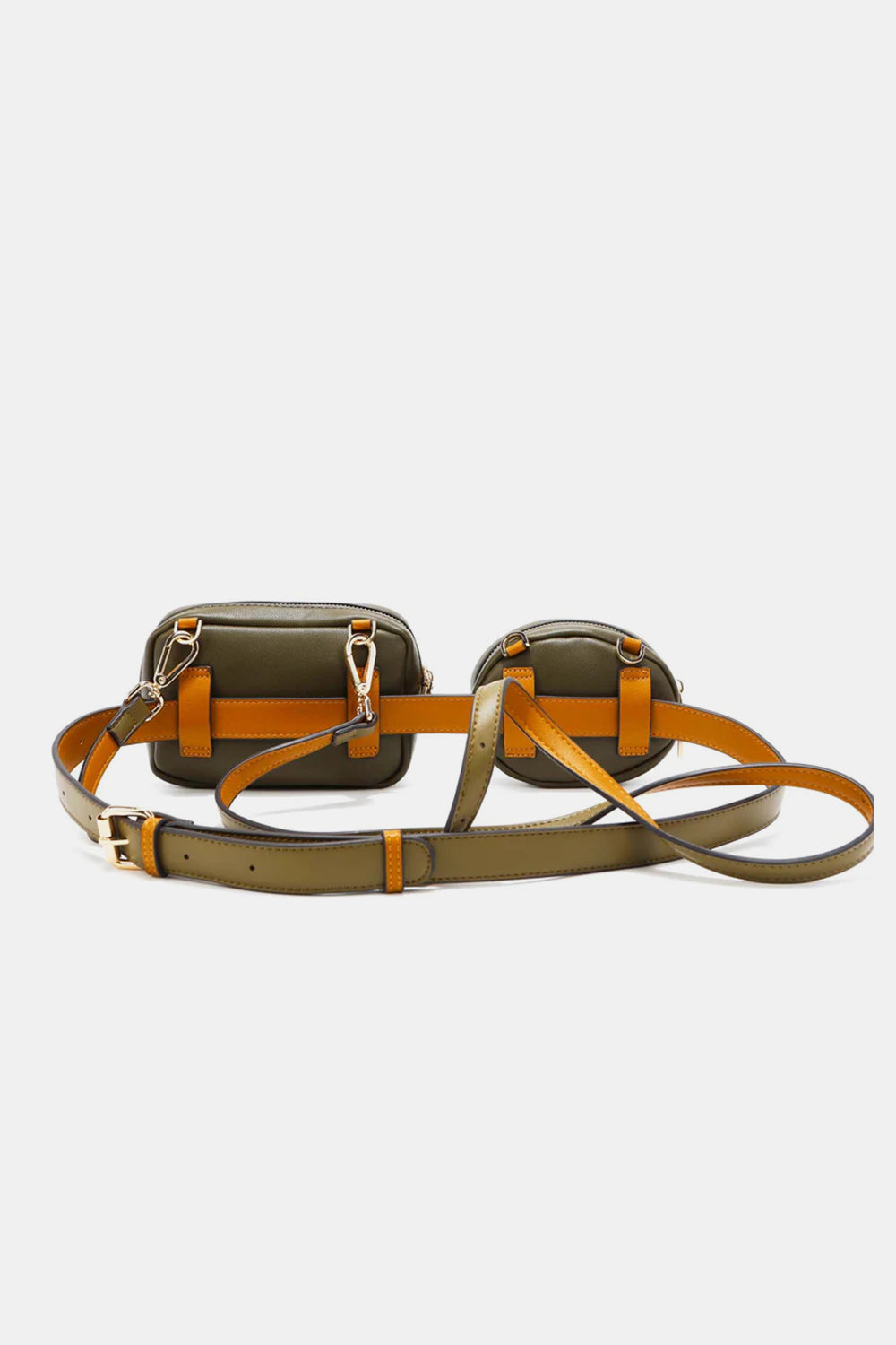 Nicole Lee USA Double Pouch Fanny Pack - Double the Space, Double the Style!