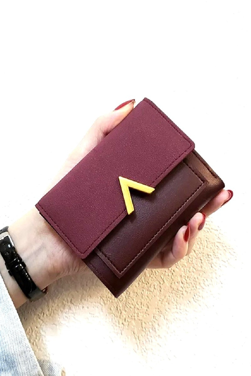 Zenana Compact Trifold Wallet - Sleek and Streamlined Look!