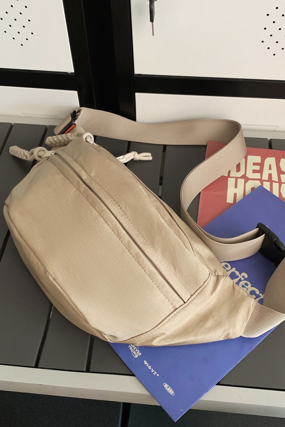 Nylon Sling Bag - Versatile Storage!