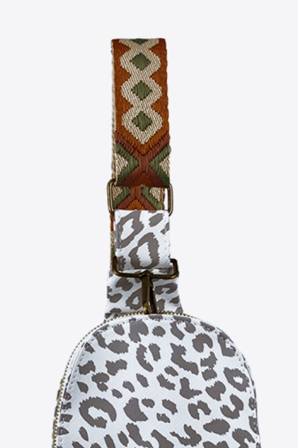 Printed Vegan Leather Sling Bag - Sustainable Fashion Statement!