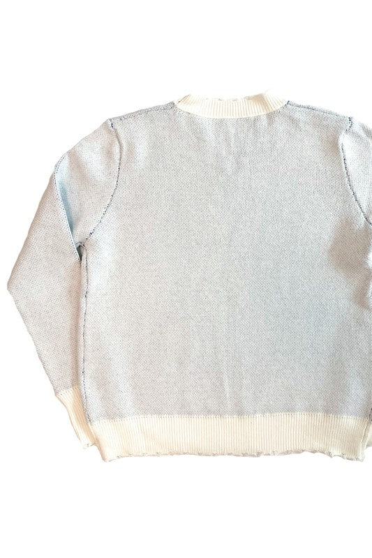 Evil Eye Knit Sweater