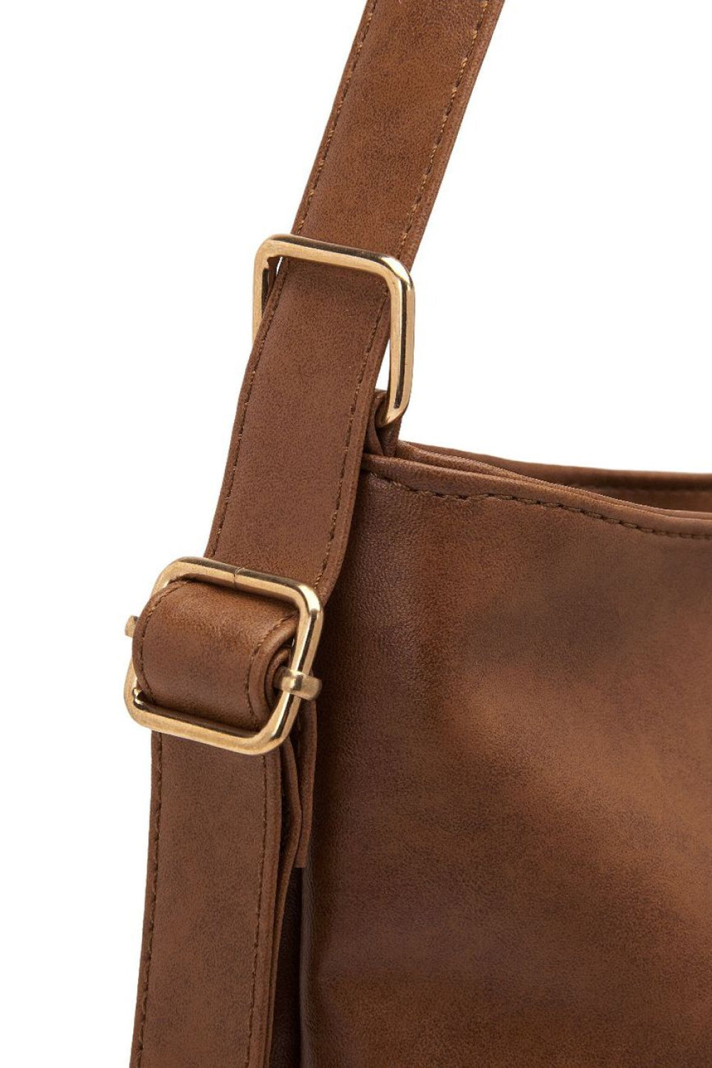 Large Vegan Leather Crossbody Bag - Stylish and functional crossbody bag!