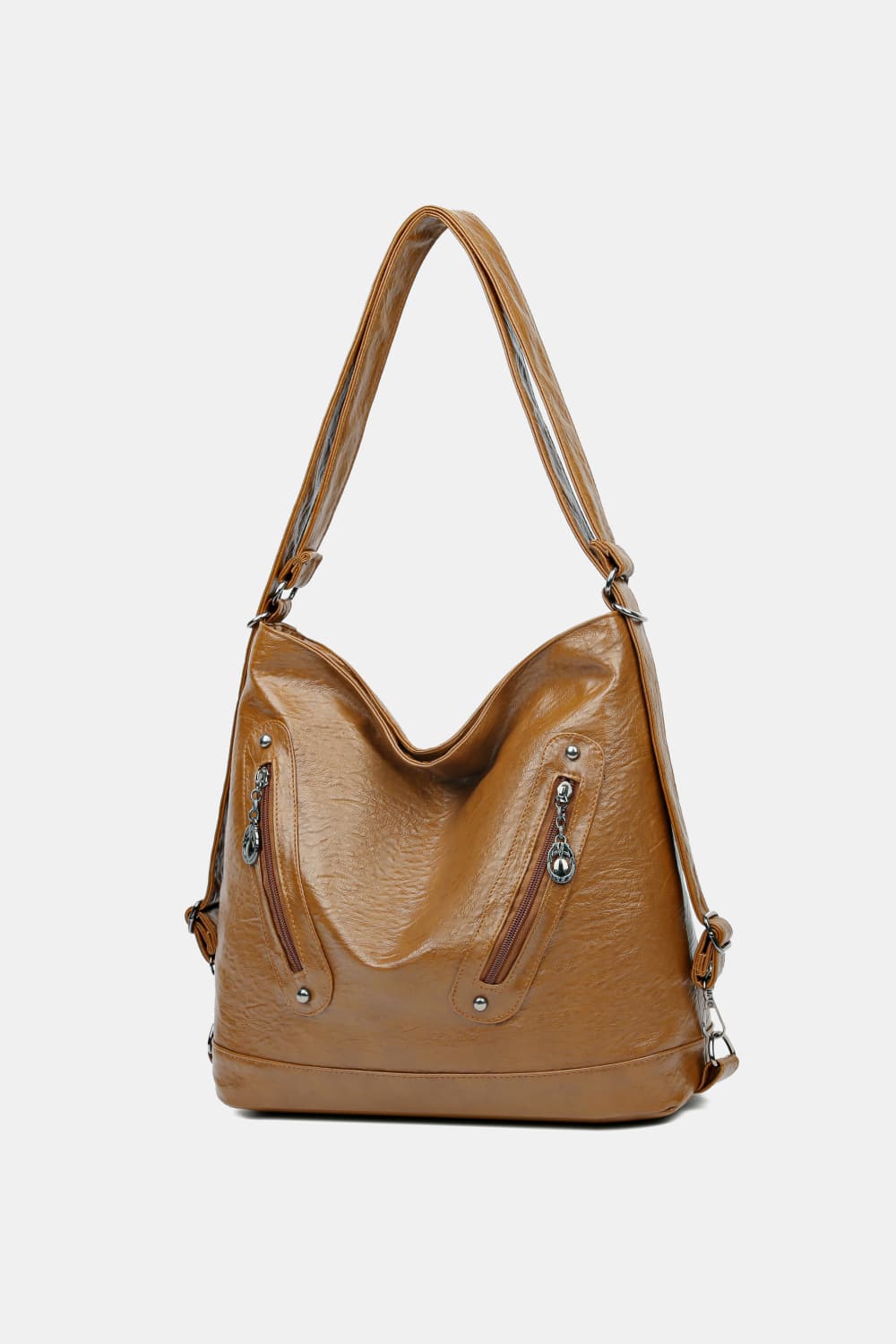 Vegan Leather Shoulder Bag - Sustainable Luxury on Your Shoulder!