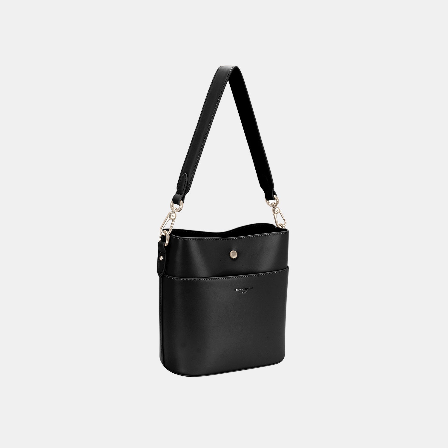 David Jones Vegan Leather Shoulder Bag - Multiple Carrying Options for Effortless Style!