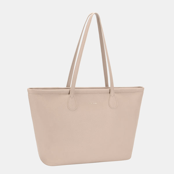 Vegan Leather Tote Bag with Adjustable Strap and Spacious Interior