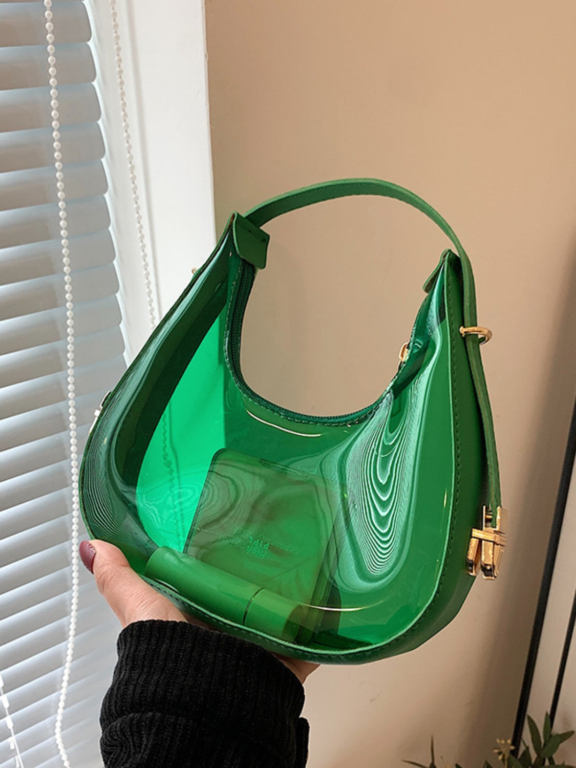 Vegan Leather PVC Shoulder Bag - Elevate Your Style!