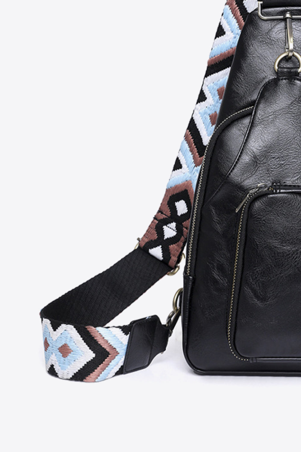 Adored Take A Trip Vegan Leather Sling Bag - Effortless Style on-the-Go!