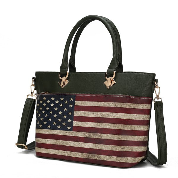 MKF Lilian Women's FLAG Tote Bag by Mia K