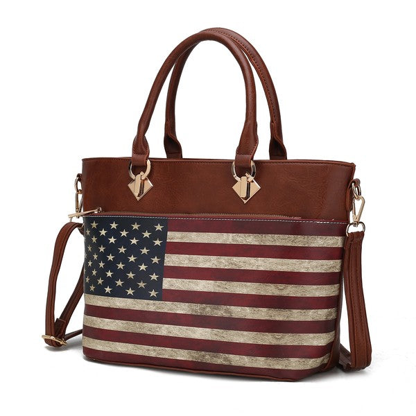 MKF Lilian Women's FLAG Tote Bag by Mia K