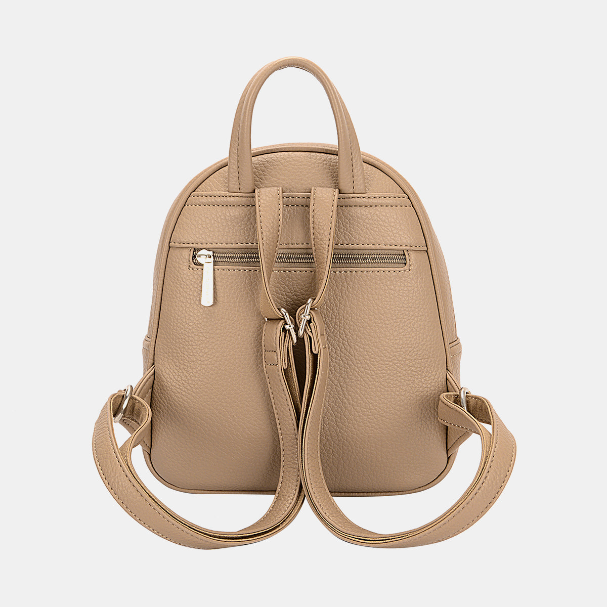 David Jones Vegan Leather Backpack Bag - Comfort Fit & Ease of Use!