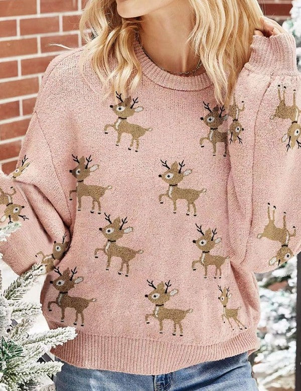Reindeer sweater