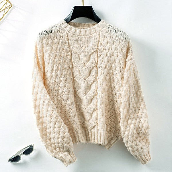 Chunky knit sweater