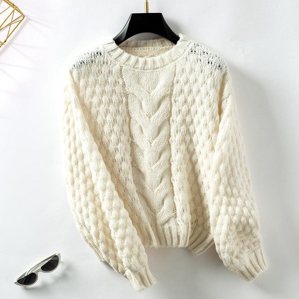 Chunky knit sweater