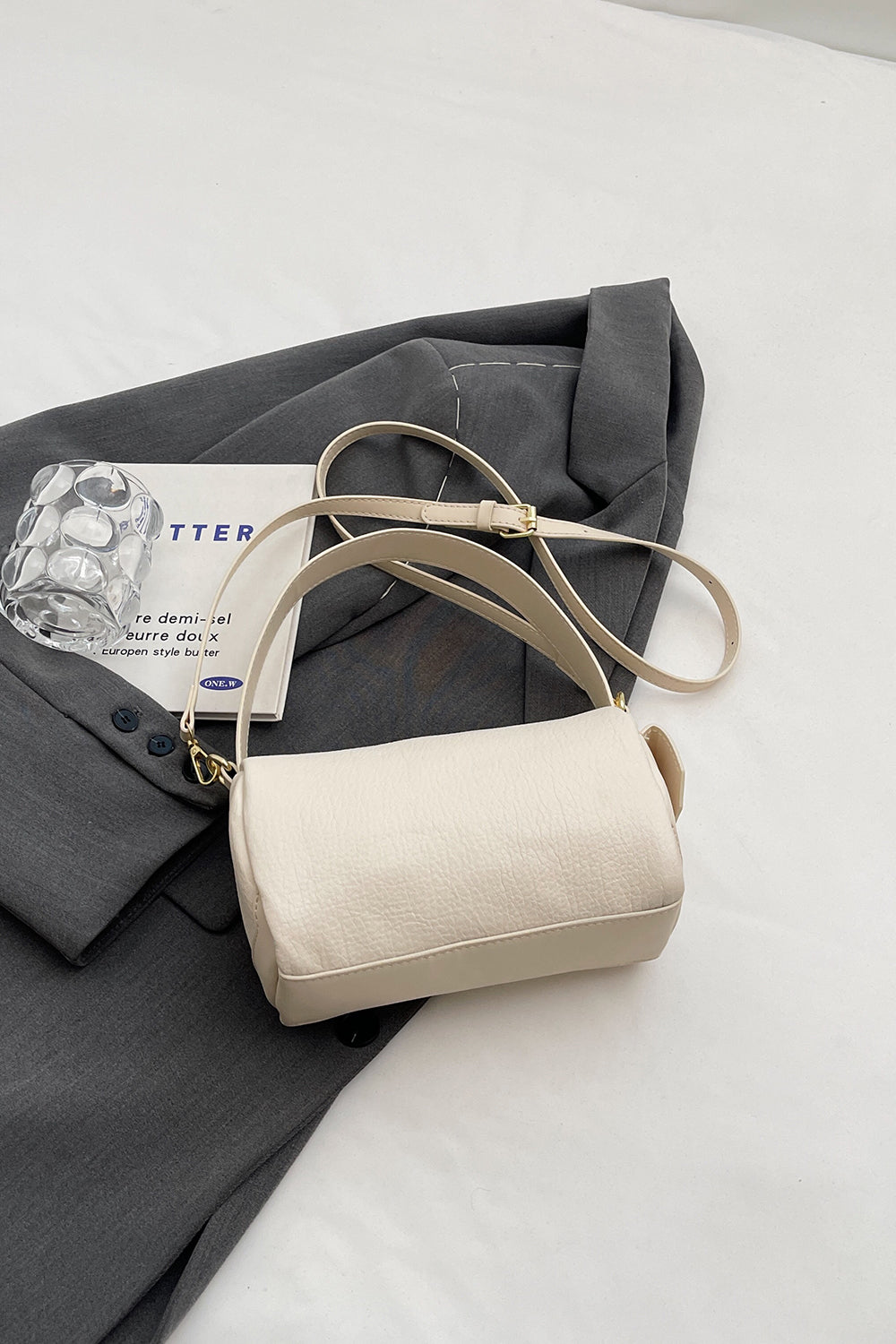 Vegan Leather Crossbody Bag - Effortless Essentials, Elevated Style!