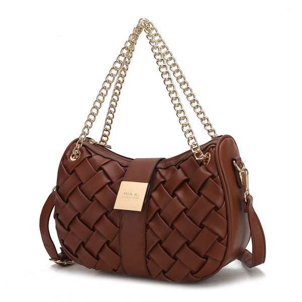 MKF Solari Braided Chain Shoulder Bag by Mia K