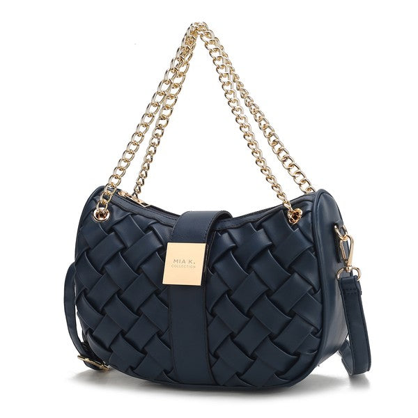 MKF Solari Braided Chain Shoulder Bag by Mia K