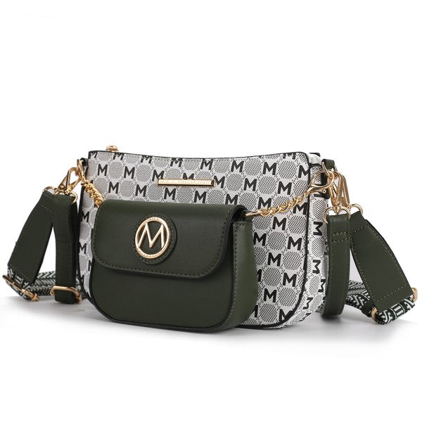 MKF Ciri Double Crossbody Bag by Mia K