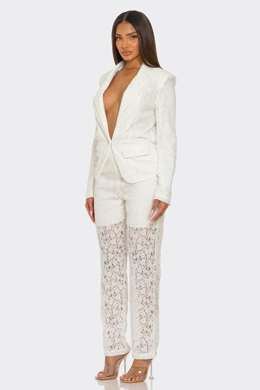 Luxe Lace Ensemble