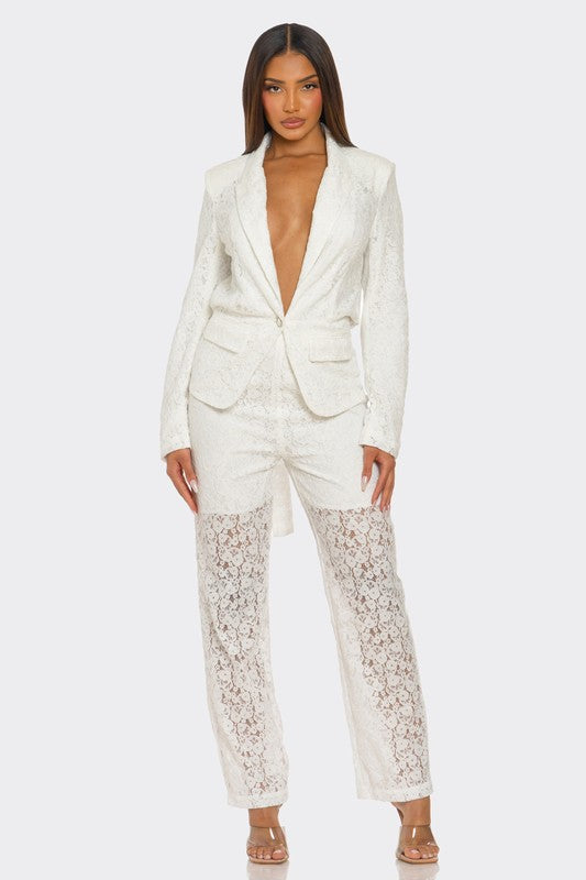 Luxe Lace Ensemble