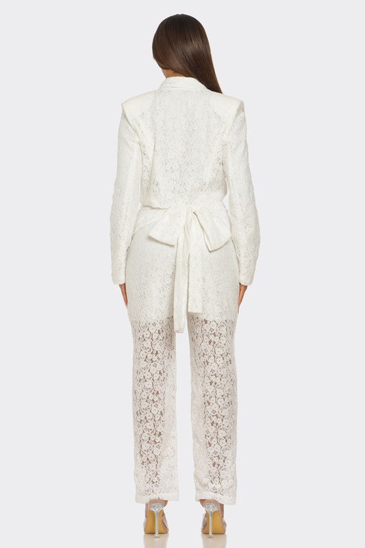 Luxe Lace Ensemble
