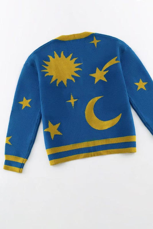 Celestial knit cardigan