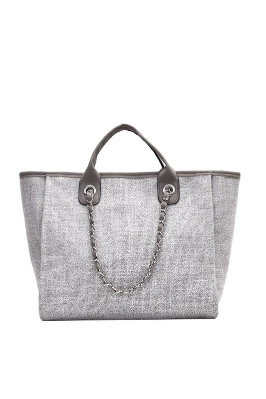 Tweed Tote Bag