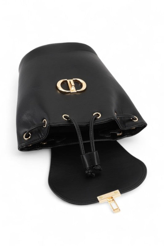 Classic Faux Leather Fashion Back Pack