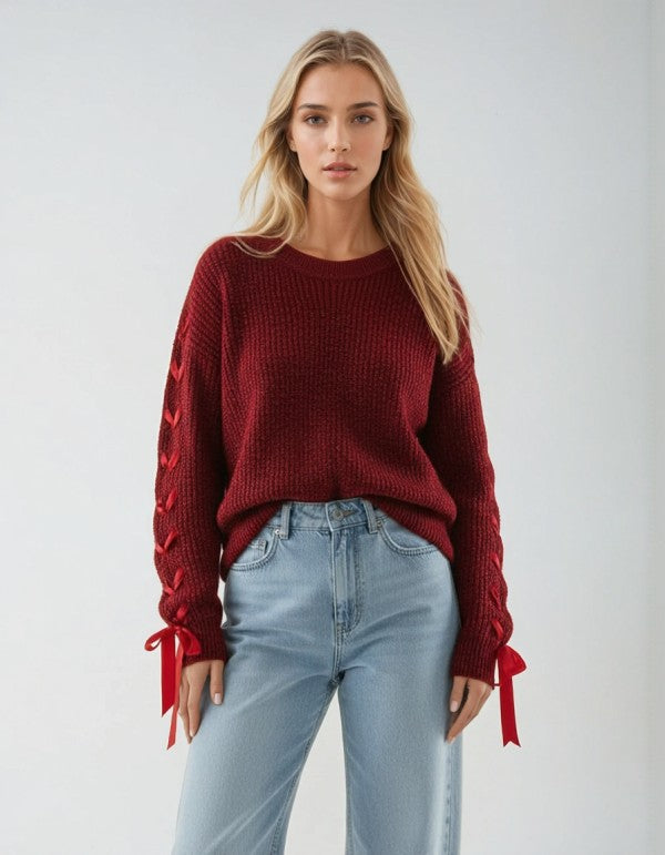 Knit Pullover Sweater