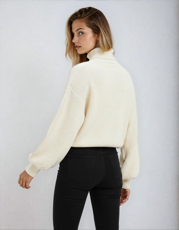 Embroidered Bee Knit Sweater