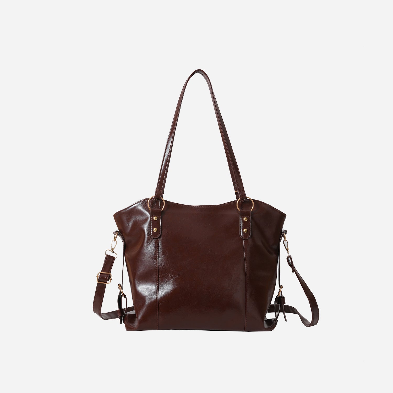 Vegan Leather Tote Bag - Carry It All in Style: The Roomy Vegan Leather Tote!