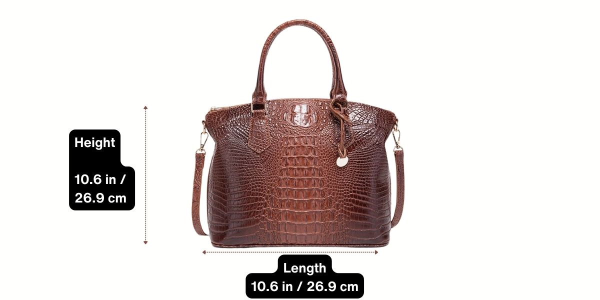 Vegan Leather Top Handle Handbag for Smart Casual Women - Effortless Elegance!