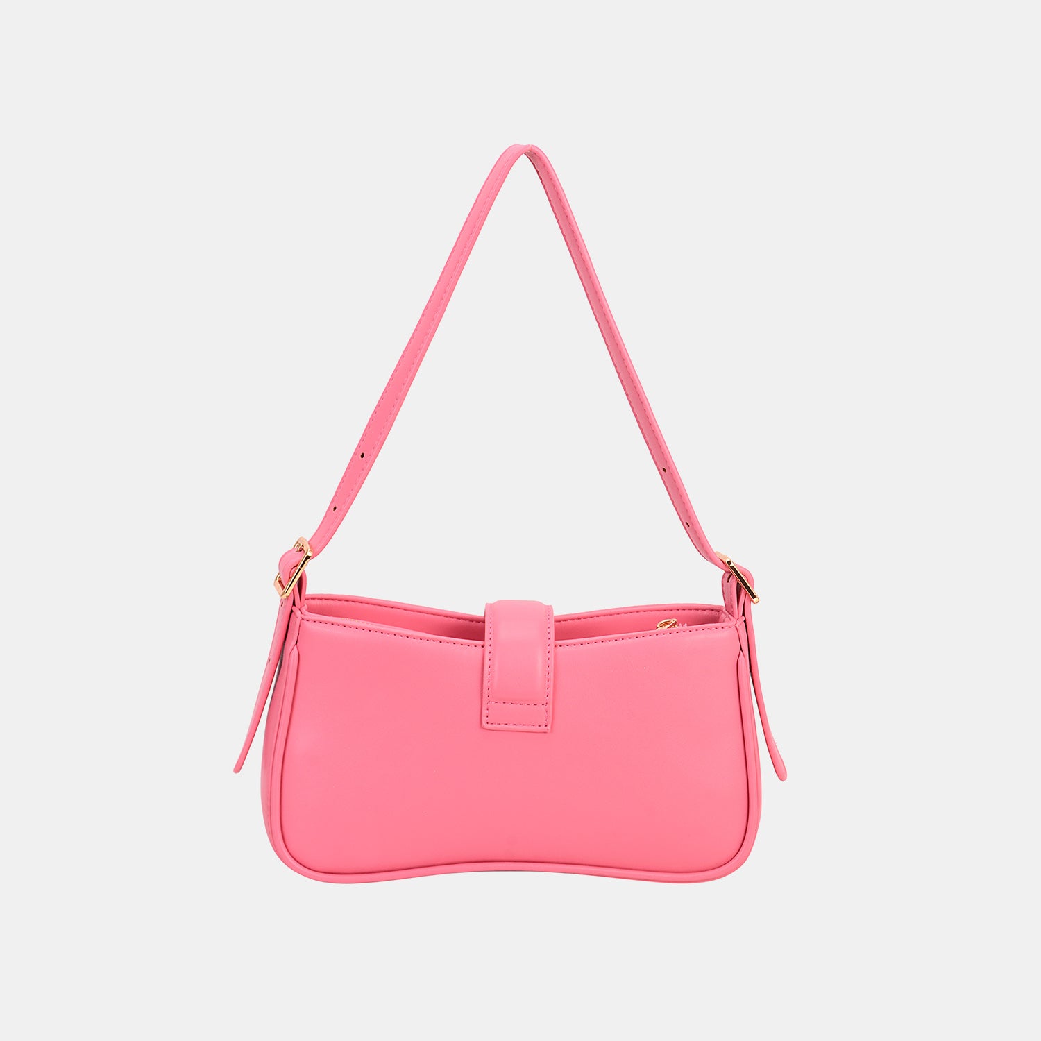 David Jones Vegan Leather Shoulder Bag - Minimalist Chic Meets Everyday Essential!