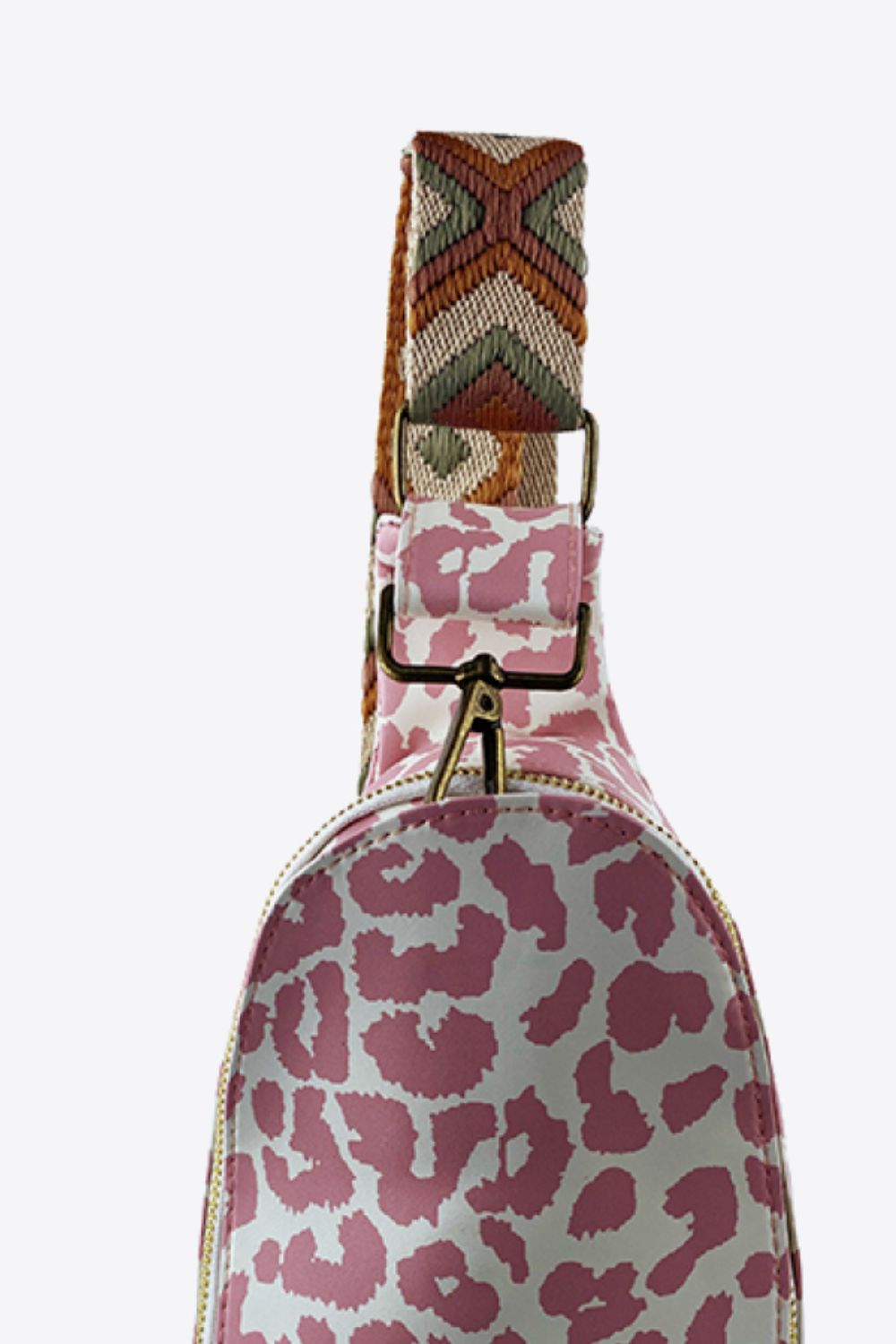 Printed Vegan Leather Sling Bag - Sustainable Fashion Statement!