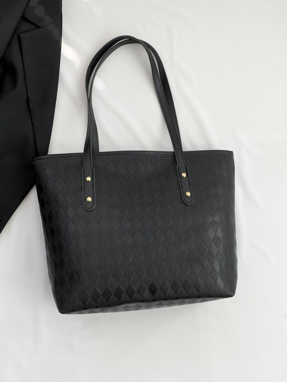 Vegan Leather Large Tote Bag - Everyday Carry!