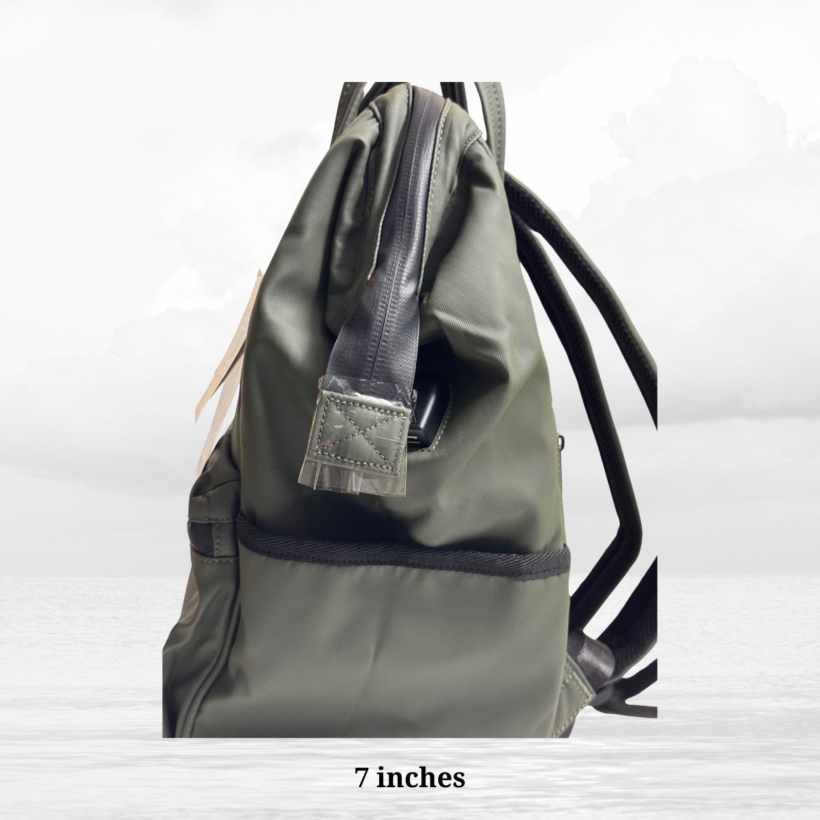 Waterproof Backpack with USB Port, Laptop Sleeve and Multiple Pockets