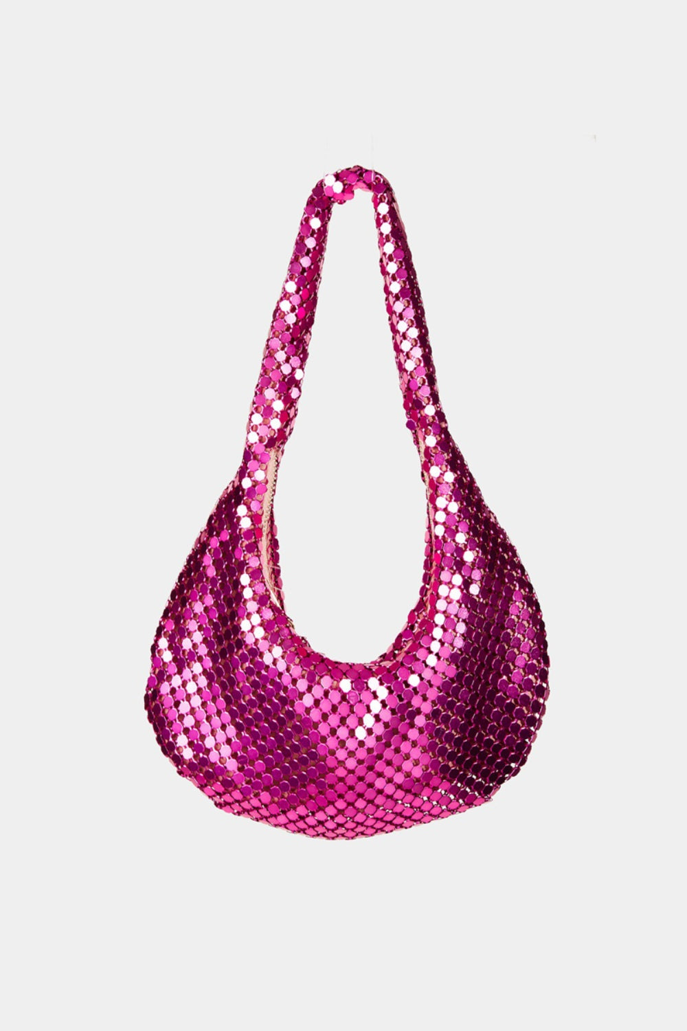 Fame Sequin Disc Handbag - Make a Memorable Impression!