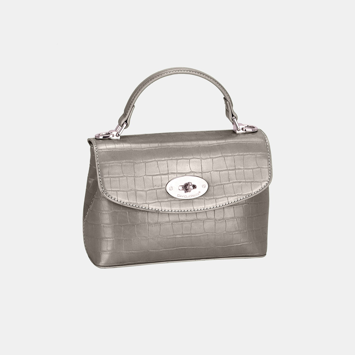 David Jones Texture Vegan Leather Handbag - Textured Chic!