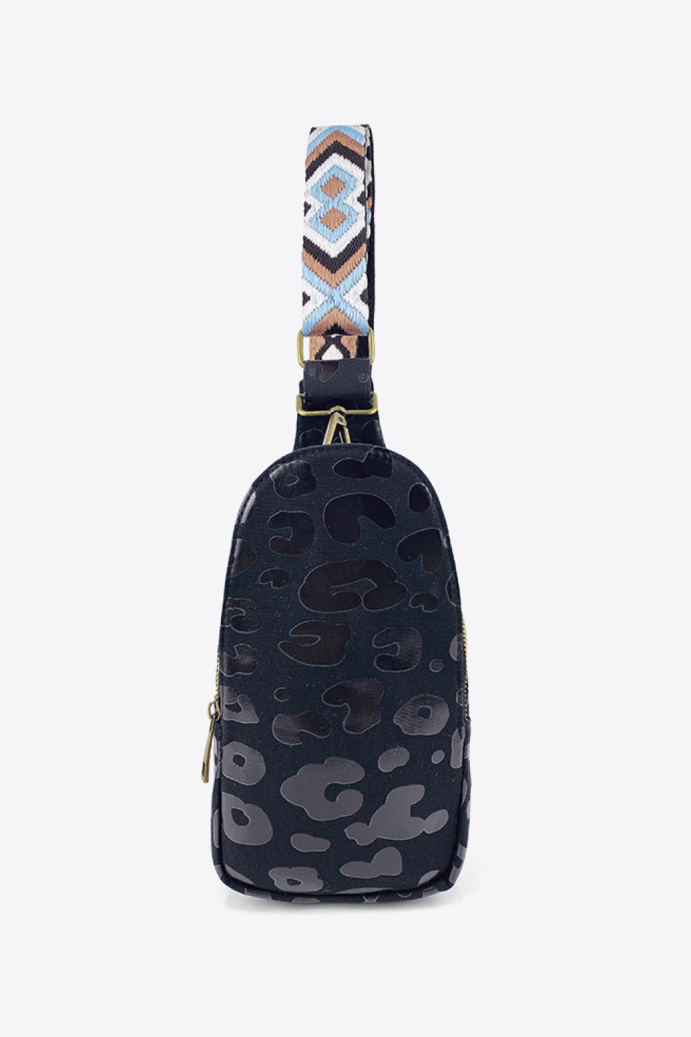 Printed Vegan Leather Sling Bag - Sustainable Fashion Statement!