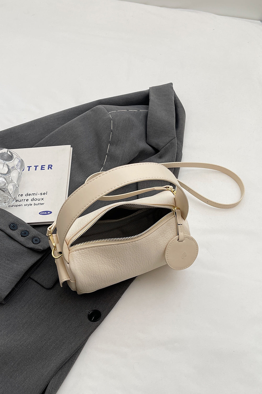 Vegan Leather Crossbody Bag - Effortless Essentials, Elevated Style!