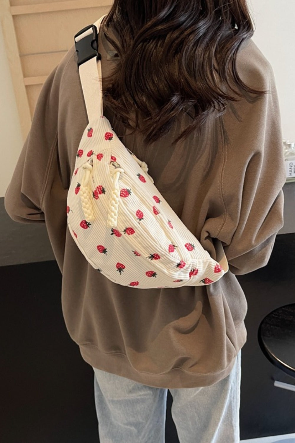 Printed Adjustable Strap Sling Bag - For the busy day on the go!