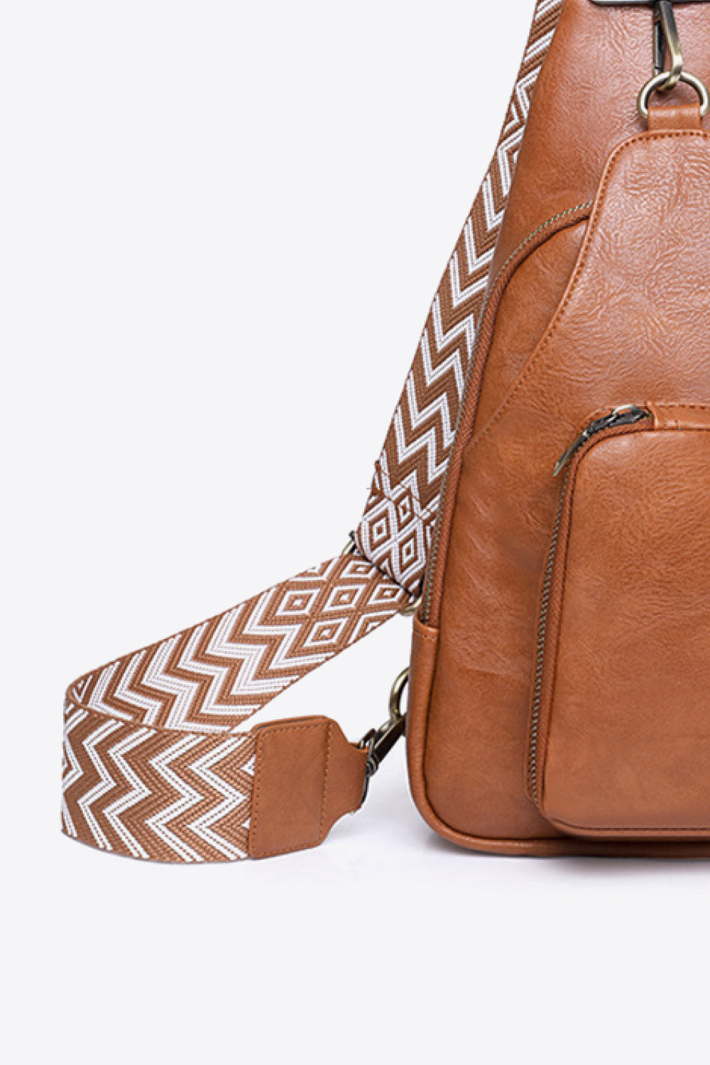 Adored Take A Trip Vegan Leather Sling Bag - Effortless Style on-the-Go!