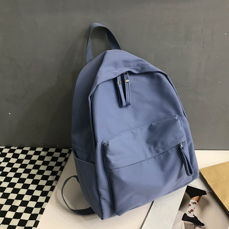 Zip Cotton Backpack Bag - Carry with ease!