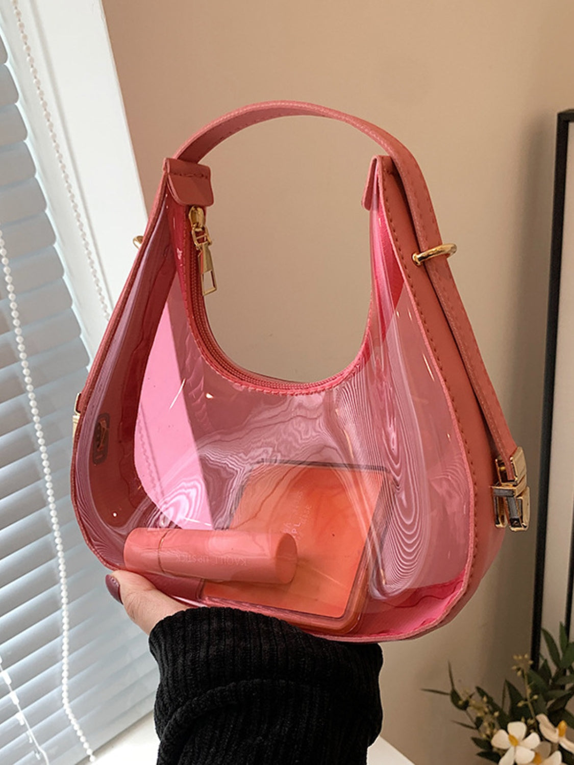 Vegan Leather PVC Shoulder Bag - Elevate Your Style!