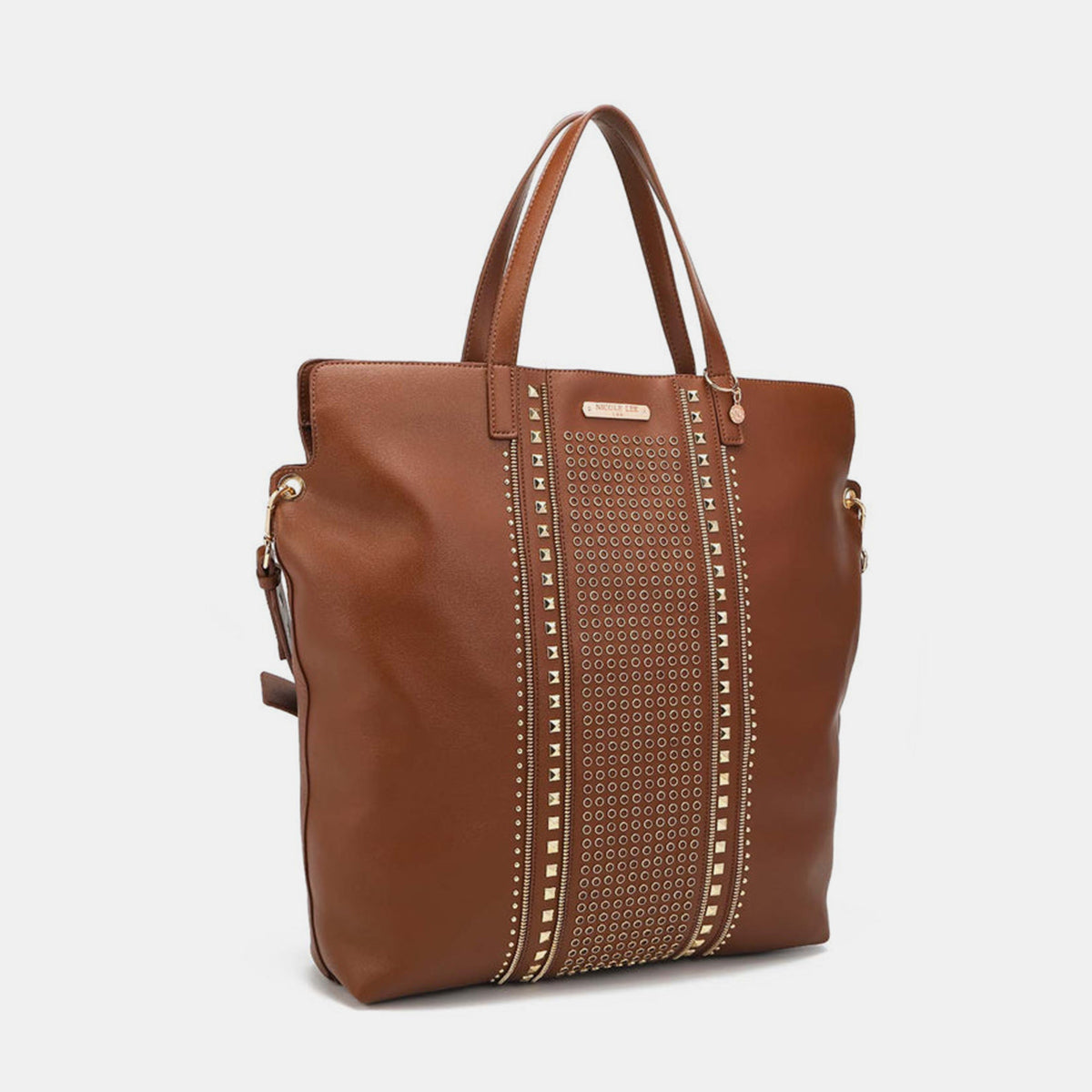 Nicole Lee USA Studded Large Tote Bag - Must-Have for Every Occasion!