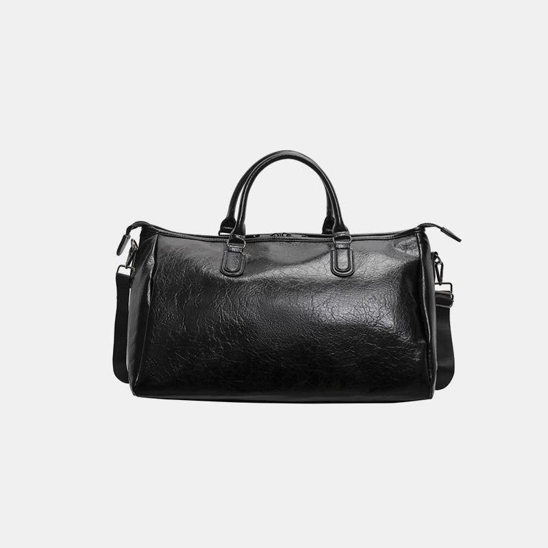 Vegan Leather Oversize Travel Bag - Versatile Functionality!