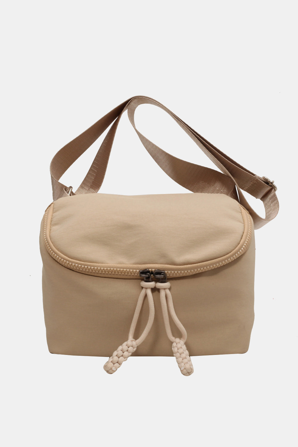 Effortless Style On-The-Go: The Lightweight Nylon Sling Bag