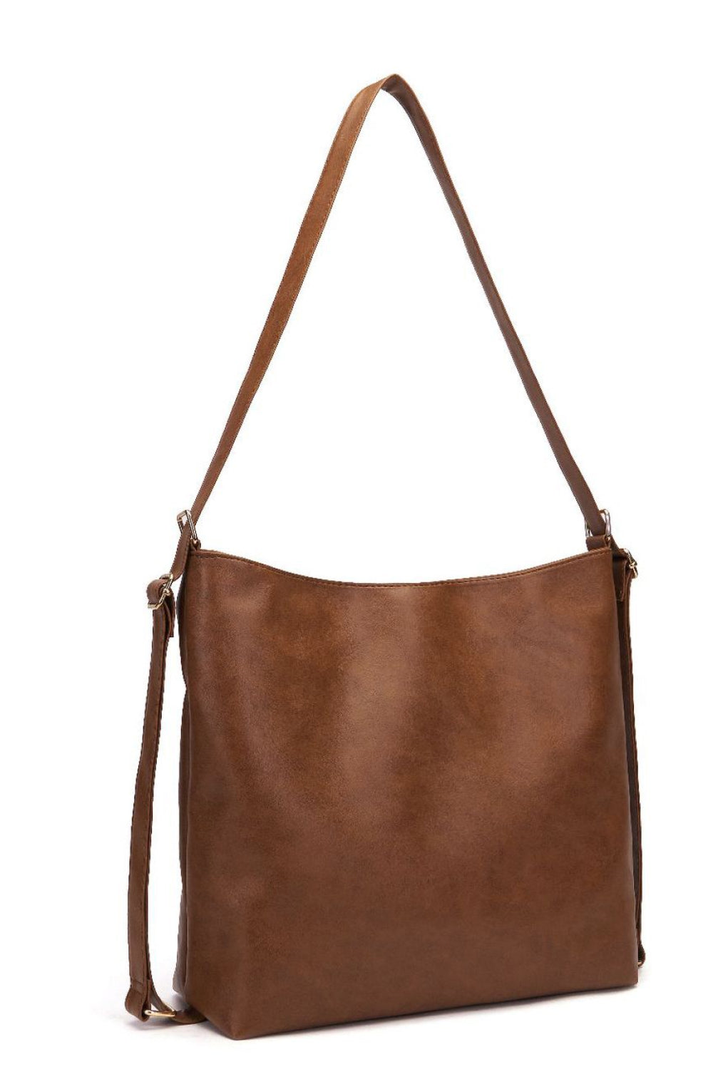 Large Vegan Leather Crossbody Bag - Stylish and functional crossbody bag!