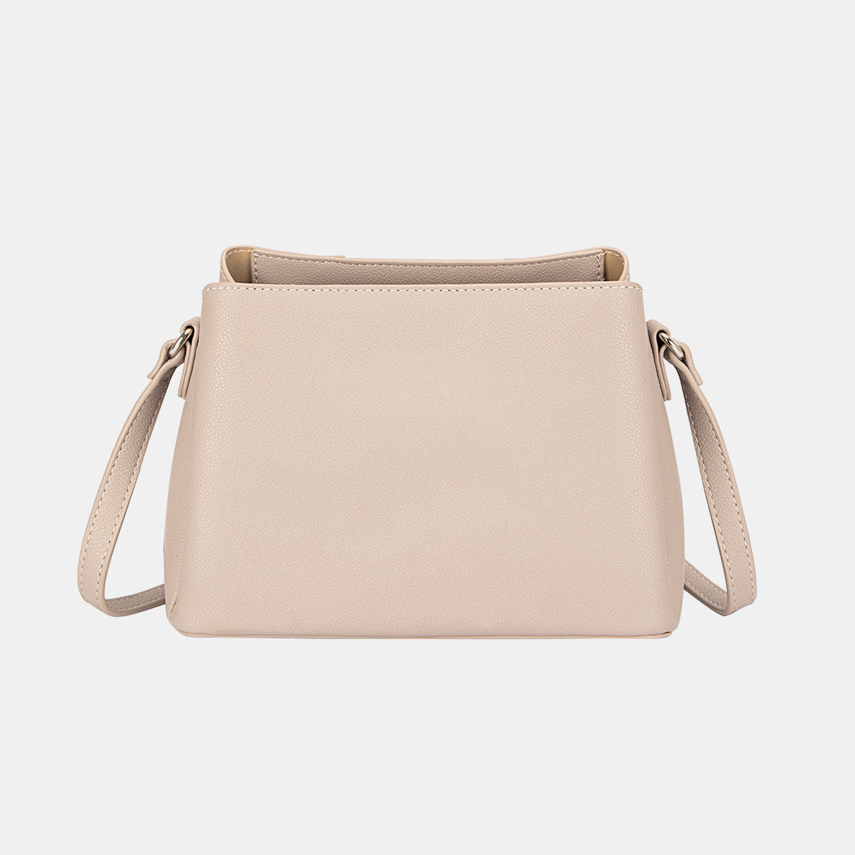 David Jones Vegan Leather Crossbody Bag - Enhances Your Convenience!