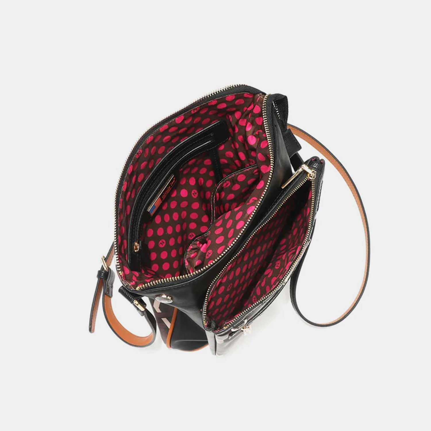 Nicole Lee USA Geometric Pattern Crossbody Bag - Turn heads wherever you go!